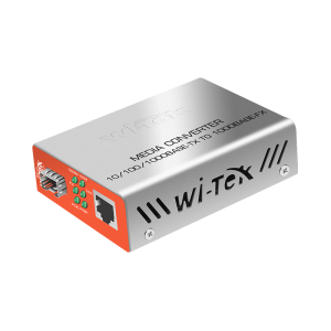Wi-Tek WI-MC111G Gigabit Ethernet SFP Fiber Ethernet Media converter - 1 x Gigabit Ethernet Port + 1 x Fiber Optic Port (SFP)