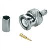 iSecure CC5610 BNC Connector - 3 piece - Suitable for RG59 Coax Cable - Needs a Crimping Tool to Crimp it On to a Coax Cable