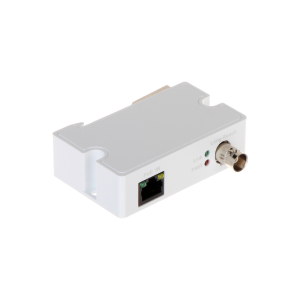 D-Tech DH-LR1002-1EC DIN-RAIL IP / PoE over Coax Converter / Extender - Single Unit - PoE Source-end Unit - Requires PoE Input