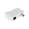 D-Tech DH-LR1002-1ET DIN-RAIL IP / PoE over Coax Converter / Extender - Single Unit - Camera-end Unit - Provides PoE Power & Data to The Camera