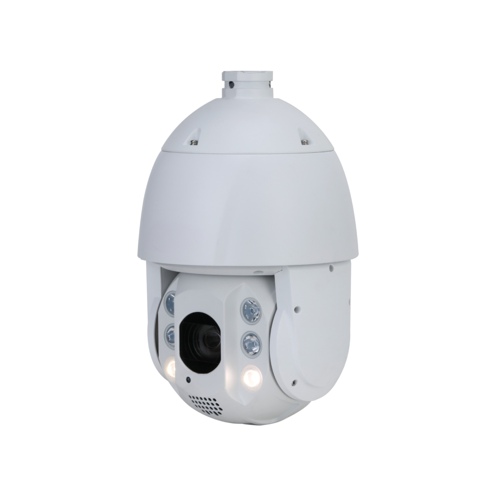 D-Tech DH-SD6C3432XB-HNR-AGQ-PV WizSense SD6 H265 4MP IP Dual-Light (50m White-Light + 150m IR) Active-Deterrence Starlight 120dB True-WDR Weatherproof Auto-Tracking 3G / 4G / LTE PTZ Camera - 32x Optical Zoom Lens