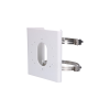 Hikvision DS-1275ZJ-S-SUS Stainless Steel Weatherproof Vertical Pole-Mount Bracket / Adapter - White