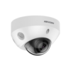 Hikvision DS-2CD2566G2-IS-2.8MM AcuSense H265 6MP PoE IP EXIR (30m) Ultra-Low-Light (0.003 Lux Colour) 120dB True-WDR Weatherproof Vandalproof Mini Dome (Wedge / Hockeypuck) Camera with 2.8mm Fixed Lens - Built-In Audio Mic