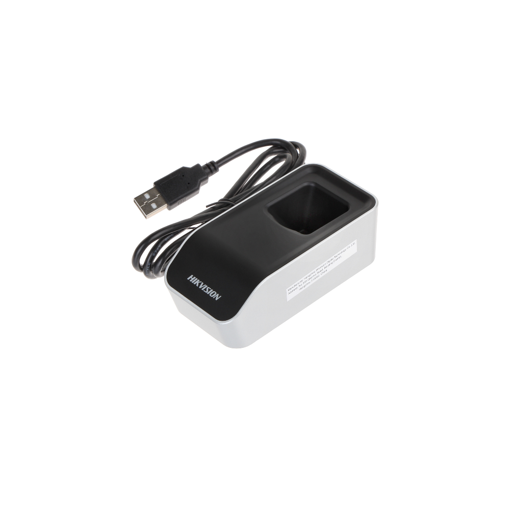 Hikvision DS-K1F820-F USB Optical Fingerprint Enrollment Scanner - To be used with iVMS-4200 AC Client Software for Hikvision Access-Control and Intercom Fingerprint Enrollment