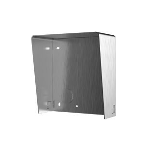Hikvision DS-KABD8003-RS1/S Single-module Surface-mount Weatherproof Rain-shield Unit - Stainless-Steel