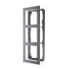 Hikvision DS-KD-ACW3 Aluminium GEN2 IP Intercom Door Station Housing Frame - Surface Mount - Supports 3 Modules