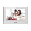 Hikvision DS-KH6320-WTE1/White PoE IP Video Intercom Indoor Touchscreen Display Monitor – 7″ (7-Inch) Size – PoE Powered OR 12VDC Powered – Built-in WLAN - White Frame