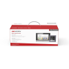 Hikvision DS-KIS602(B) PoE IP Video Intercom Kit - includes 1 * DS-KD8003-IME1/Surface Outdoor Calling Station + 1 * DS-KH6320-WTE1 7" (7-Inch) Indoor Touchscreen Monitor +  1 * PoE Switch