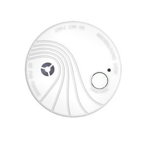 Hikvision DS-PDSMK-S-WB 433MHz Battery-Powered AX Pro Wireless Indoor Photoelectric Smoke Detector - To Work with AX Pro Alarm Hub