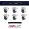 Hikvision HIK4MPCVIPCCTVKIT3 4MP ColorVu IP CCTV Kit with 1* DS-7616NI-M2/16P-6TB NVR + 6 * DS-2CD2347G3-LI2UY-2.8MM 4MP Smart Hybrid Light IP Turret Cameras