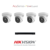 Hikvision HIK6MPACADIPCCTVKIT2 6MP AcuSense Active-Deterrence IP CCTV Kit with 1 * DS-7608NI-M2/8P-4TB NVR + 4 * DS-2CD2366G2-ISU/SL-2.8MM 6MP AcuSense Active-Deterrence IP Turret Cameras