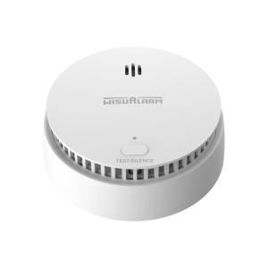 D-Tech DHI-HY-SA20A Battery-Powered Standalone Smoke Alarm - Split Spectrum Sensor Technology - 85dBA Loud Alarm - CR123A Battery