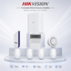 Hikvision AX-Hybrid-Pro-Alarm-KIT-2 -> Wired Security Intrusion Alarm Kit -> Includes -> 1 * DS-PHA64-LP Hybrid IP Wired Alarm Panel + 1* DS-PK1-LRT-HWB Wired Keypad + 4* DS-PDP18-EG2 Wired PIRs + 1* EC-Siren Wired External Strobe Siren + 1* PS209-R Wired Indoor Siren