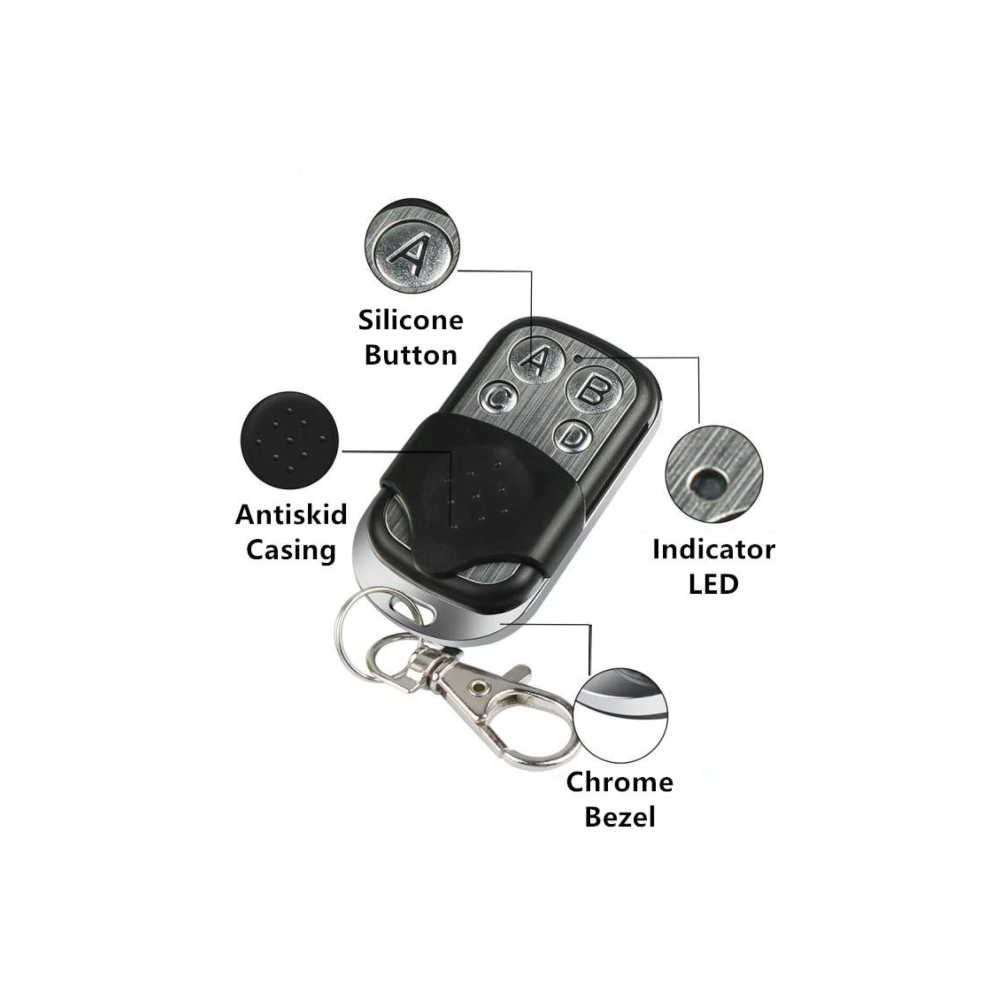 iSecure ICL-433MHz-4Button-Remote - Image 3