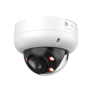 D-Tech DH-IPC-HDBW3849R-ZAS-IL WizSense AI H265 4K 8MP PoE IP Smart-Dual-Light (50m IR + 50m White-Light) 120dB True-WDR Weatherproof Vandalproof Dome Camera with 2.7~13.5mm Motorized Zoom Lens