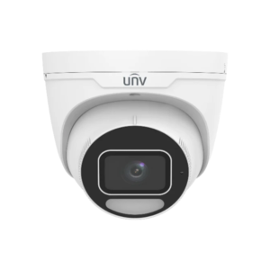 Uniview IPC3636SE-ADF28K-WP-I1 Prim-series 6MP ColorHunter AI (Artificial Intelligence) Wise-ISP PoE IP Full-Colour (30m White-Light-LED) Ultra-Low-Light 130dB Ultra-WDR Weatherproof Eyeball Turret Camera with 2.8mm Fixed Lens - Built-in Mic - 110.4° Horizontal Wide Angle FoV