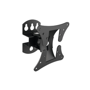 Brateck LCD-501 Pivot 13" to 27" LCD Wall-Mount Bracket - Max VESA 100mm x 100mm - Tilt -20° to +20° - Pan -30° to +30°
