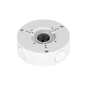 D-Tech DH-PFA130-E Aluminium Alloy Weatherproof Universal Junction Box - Round - WHITE Colour