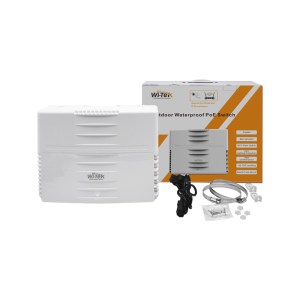 Wi-Tek WI-PS310GF-O IP65-Rated Outdoor Weatherproof Network PoE Switch with 8x GbE PoE Ports + 2x GbE Uplink Ports + 2x Gb SFP Ports - 120W PoE Power Output - PoE Watchdog Function - Pole/Wall Mount Installation