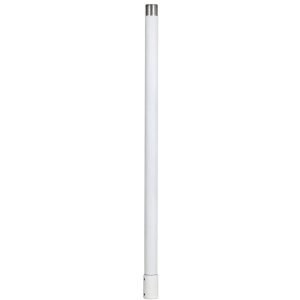 D-Tech DH-PFA117 Aluminium Alloy Extension Pipe for Ceiling Mount Bracket - White Colour - 780mm Height - To be Used with PFB220C