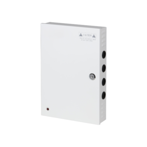D-Tech DH-PFM342-9CH CCTV Wall-mount Power Distributor Box - 12VDC Output - Total 120W Output - 9-Channels - 3A Per Channel