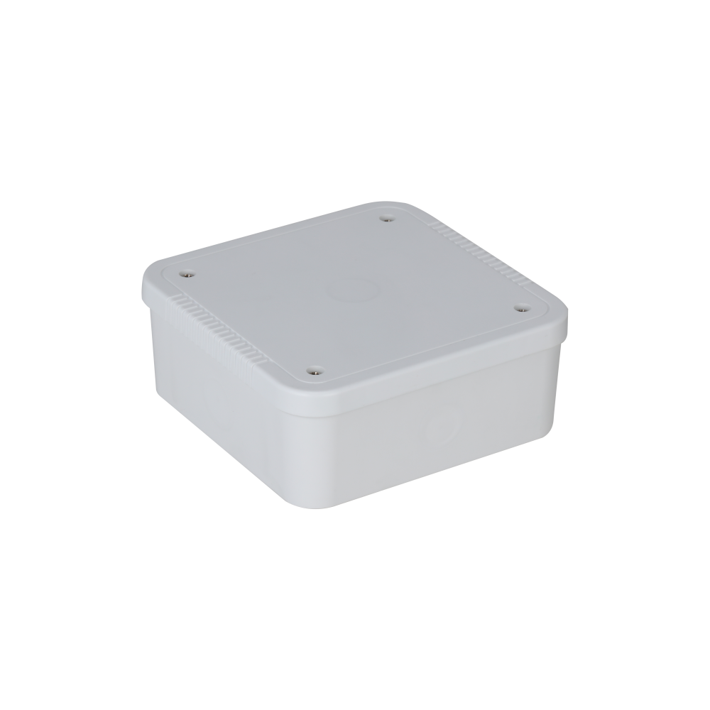 D-Tek DH-PFA12C Weatherproof Plastic Junction Box / Enclosure - Flame-retardant - 131.6 mm × 131.6 mm × 52 mm Size