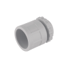 iSecure ICL-25MM-ADAPTER-LOCK-RING - PVC - Grey Colour - 25MM - Conduit Adapter with Lock Ring - Allows Connecting 25mm Conduits
