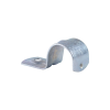iSecure ICL-25MM-HALF-SADDLE-GALV - Zinc Plated - Suitable for Supporting 25mm Pipe