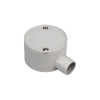 iSecure ICL-25MM-ONEWAY-JUNCTIONBOX PVC Junction Box - 25mm One Way Cable Entry - Grey Colour