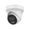 HiLook IPC-T282H-MU-2.8MM AcuSense / IntelliSense AI H265 4K 8MP PoE IP Low-Light EXIR (30m) 120dB WDR Weatherproof Eyeball Turret Camera with 2.8mm Fixed Lens - with Built-in Audio Mic - 113° Horizontal Wide Angle FoV