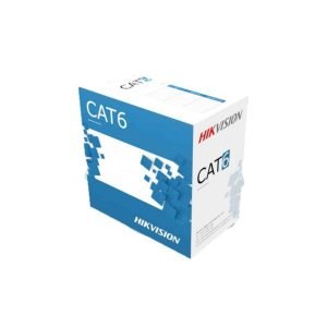 Hikvision DS-1LN6-UE-W 305m CAT6 UTP Network Cable Roll - 0.53mm 99.95% Oxygen-Free Solid Copper - 23AWG