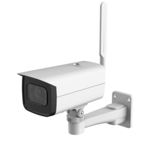 D-Tech DH-IPC-HFW3241DF-AS-4G-0360B WizSense AI SMD 3.0 H265 2MP IR (50m) 120dB True-WDR Low-Light Weatherproof 3G/4G LTE Network Bullet Camera with 3.6mm Fixed Lens; Built-in Mic