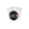 Raysharp RS-CH340N4MLG-HALTF-W20PW Pro-series 4K 8MP PoE IP Dual-Light (25m IR + 15m White-Light) Full-Colour 120dB True-WDR Weatherproof Eyeball Turret Camera - 180° Ultra-Wide-Angle - Built-in Mic + Speaker - 2-Way Audio