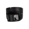 Hikvision DS-2CD2387G2P-LSU/SL-BLK Panoramic Dual-Sensor ColorVu AcuSense Gen 2 Deep-Learning AI (Artificial Intelligence) H265 4K 8MP PoE IP White-Light (30m) 130dB True-WDR Active-Deterrence Weatherproof BLACK Eyeball Turret Camera with 180° Ultra-Wide-Angle Horizontal FoV with 44° Vertical FoV - Built-in Audio Mic + Speaker + Strobe + Siren - Alarm In/Out and Audio Line In/Out