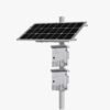 iSecure ICL-400W160AH12.8VSOLARSET - Includes 2 * 200w Monocrystalline Solar Panels with Pole-Mounting Frames + 1 * 160AH LiFePO4 Rechargeable Solar Battery with Built-in MPPT Controller + 2 * Weatherproof Cabinets + 1 * Camera Mount