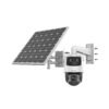 Hikvision DS-2SE7C432IWG-K/4G/14(F0) Solar-Powered Series TandemVu Dual-Channel (1* 4MP Fixed Overview with 30m IR Range + 1* 4MP Auto-Tracking 32x Optical Zoom PTZ with 100m IR Range) 4G/LTE Solar-Powered PTZ Camera Kit - Includes Solar Panel + Battery