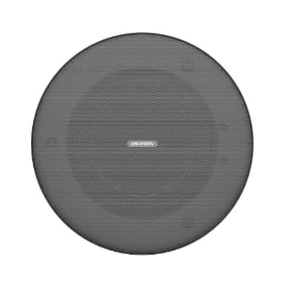 Hikvision DS-QAZ1606G1-BE Network PoE IP Ceiling Speaker - Frameless - 6w Output - Bluetooth - Built-in 64GB eMMC - Built-in Mic - Smart Audio Linkage - Works with Hik-Partner Pro, iVMS-4200, Hik-Connect, HCP