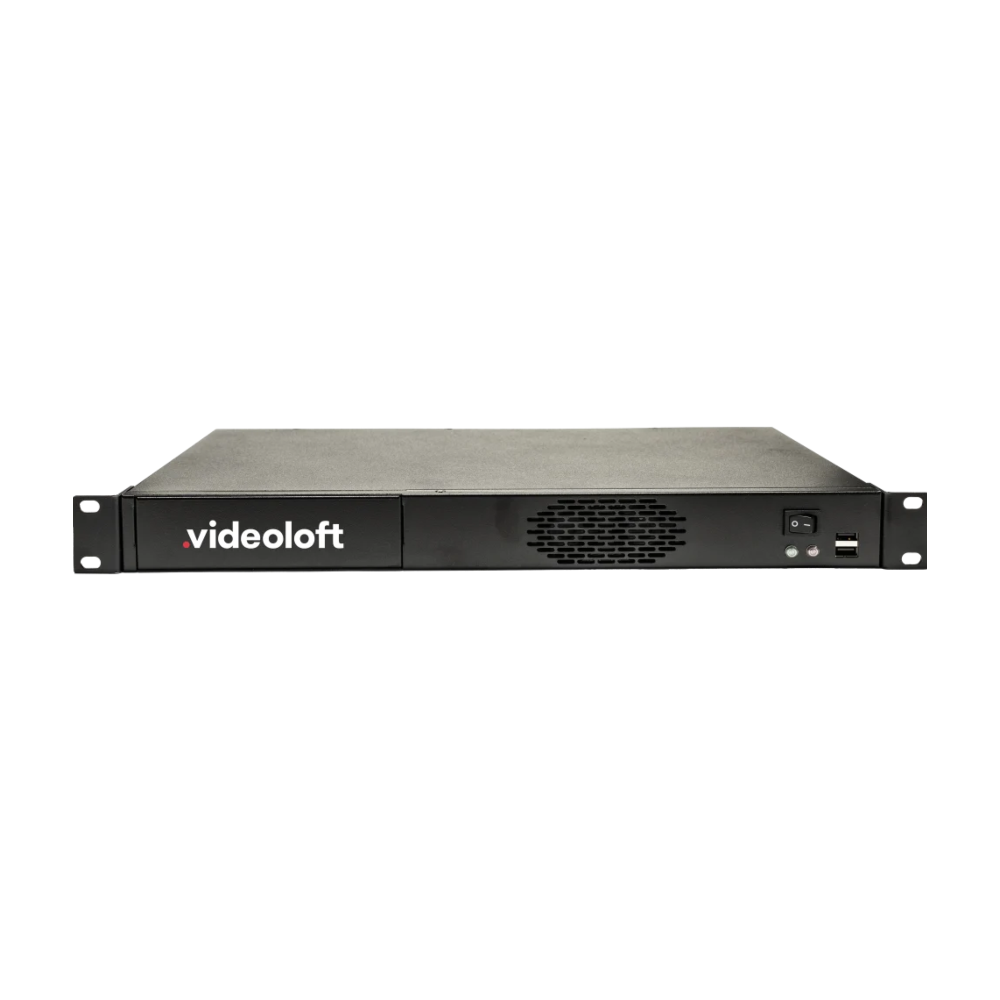 Videoloft VL-Cloud-ENT-32CH Cloud Surveillance Rackmount Enterprise Server Pre-Loaded with Videoloft Software with 1TB SSD - Up to 32-CH Support - 4K Resolution - Subscription Purchase Required*