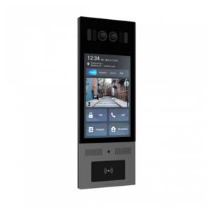 Akuvox X915S 2MP PoE IP IR H264 Outdoor Video Intercom Unit with 8" Touchscreen Panel – Android - Face Recognition - Complies with SIP & ONVIF – IP65 & IK10 Rated – Built-in Mifare & EM Card-Reader – Three Relay Output – Supports RS485 & Wiegand