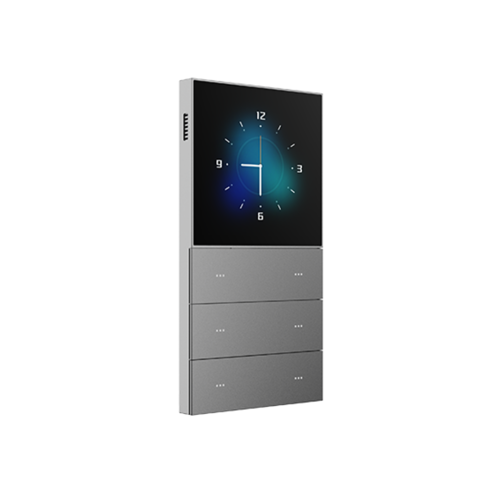 Akubela HyPanel Key Plus KS53-R2-US 4" (4-Inch) Touchscreen Smart Home Control Panel - 6 Buttons - Android OS - 230VAC Powered - WiFi6 - Bluetooth - ZigBee 3.0 - Built-in Light and Proximity Sensors - 2x Relay Output