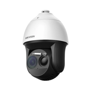 Hikvision DS-2TD4137T-25/WY H265 Thermographic Thermal & Optical Bi-spectrum Auto-Tracking Network PTZ Camera - AI Features - Accurate Smoke & Fire Detection - Deep Learning - 384 × 288 Thermal Resolution + 4MP Optical Resolution - 25mm Thermal Lens + 40x Optical Zoom Lens - 200m IR Range - Audio & Alarm Input / Output