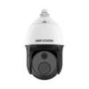 Hikvision DS-2TD4228T-10/S2 H265 Thermographic Thermal & Optical Bi-spectrum Auto-Tracking Network PTZ Camera - AI Features - Accurate Smoke & Fire Detection - Deep Learning - 256 x 192 Thermal Resolution + 4MP Optical Resolution - 10mm Thermal Lens + 32x Optical Zoom Lens - 100m IR Range - Audio & Alarm Input / Output
