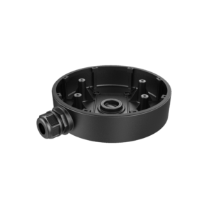Hikvision DS-1280ZJ-DM55-BLK Surface-Mount Junction Box For Large Base IP Cameras - BLACK Colour