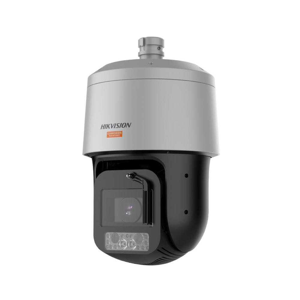 Hikvision DS-2DT8C442MXG-LWT Anti-Corrosion Polymer 4MP IP Smart-Hybrid-Light (500m IR + 100m White-Light) 120dB True-WDR Weatherproof Smart Tracking PTZ Camera with Built-in Wiper - 42x Optical Zoom Lens