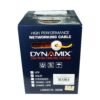 Dynamix C-C6-SLDORA 305m CAT6 Orange UTP SOLID Cable Roll, 250MHz, 23AWG x 4P, PVC CM UL Rated Jacket. Supplied on Plastic Reel in Box
