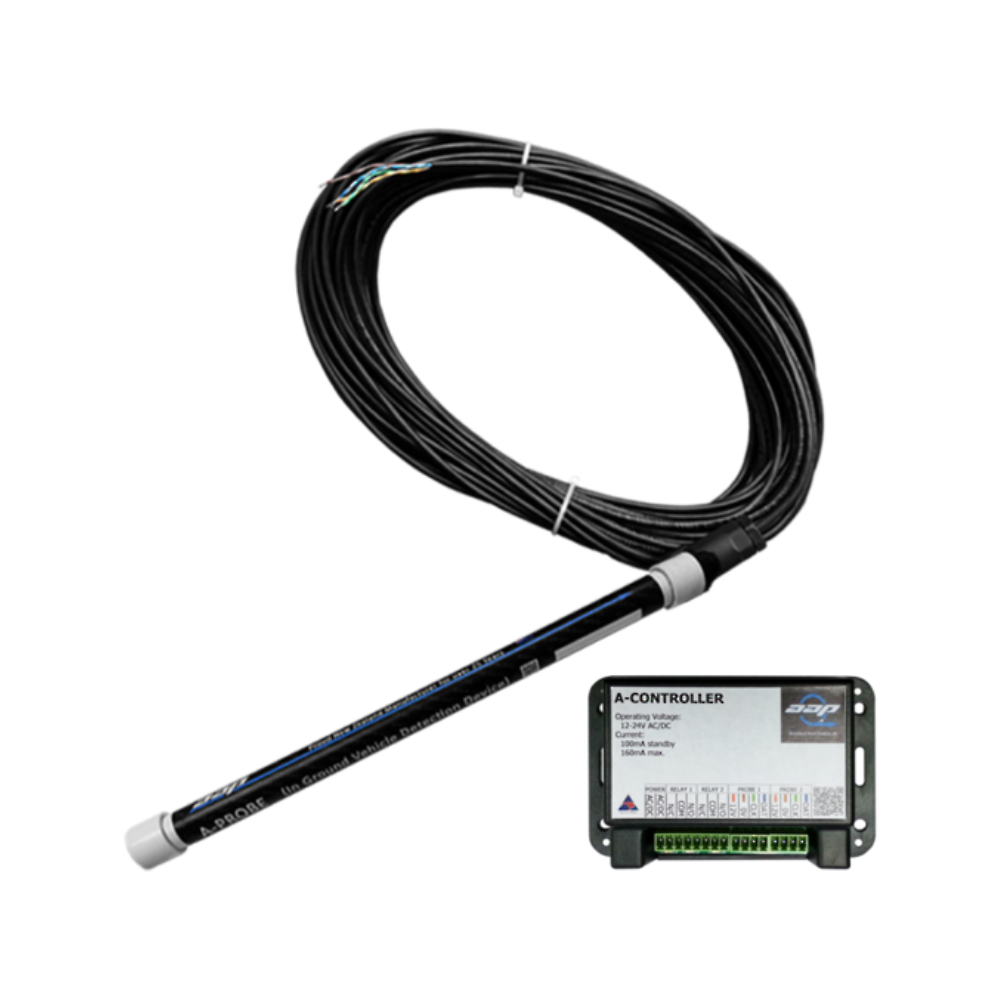 AAP A-PROBE KIT - Includes 1* A-Probe with 25m Cable and 1* A-Controller - Used For Gate Automation - Wired Vehicle Detection System