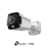 TP-Link VIGI InSight S385PI Panoramic H265 4K 8MP Active-Deterrence AI PoE IP IR (Up to 20m) 120dB True-WDR Weatherproof Bullet Camera with 180° Ultra-Wide-Angle FoV with 86° Vertical FoV - Red & Blue Warning Lights - 2-Way Audio