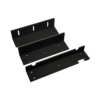 OneTop L&Z 3500 BLK L & Z Bracket for In-Swing Door Installation - BLACK - Can Be Used with EM3500 DSS BLK Maglock
