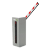ZKTeco ProBG3060L/R-LED-W Straight Boom Barrier Gate - Vehicle Access Control - 6m Straight Telescopic Boom Barrier Arm Included - Chassis & Boom with LED 