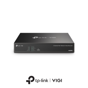 TP-Link VIGI NVR1004H-4P 4K Mini 1U 4-Channel 4* PoE NVR - Without HDD